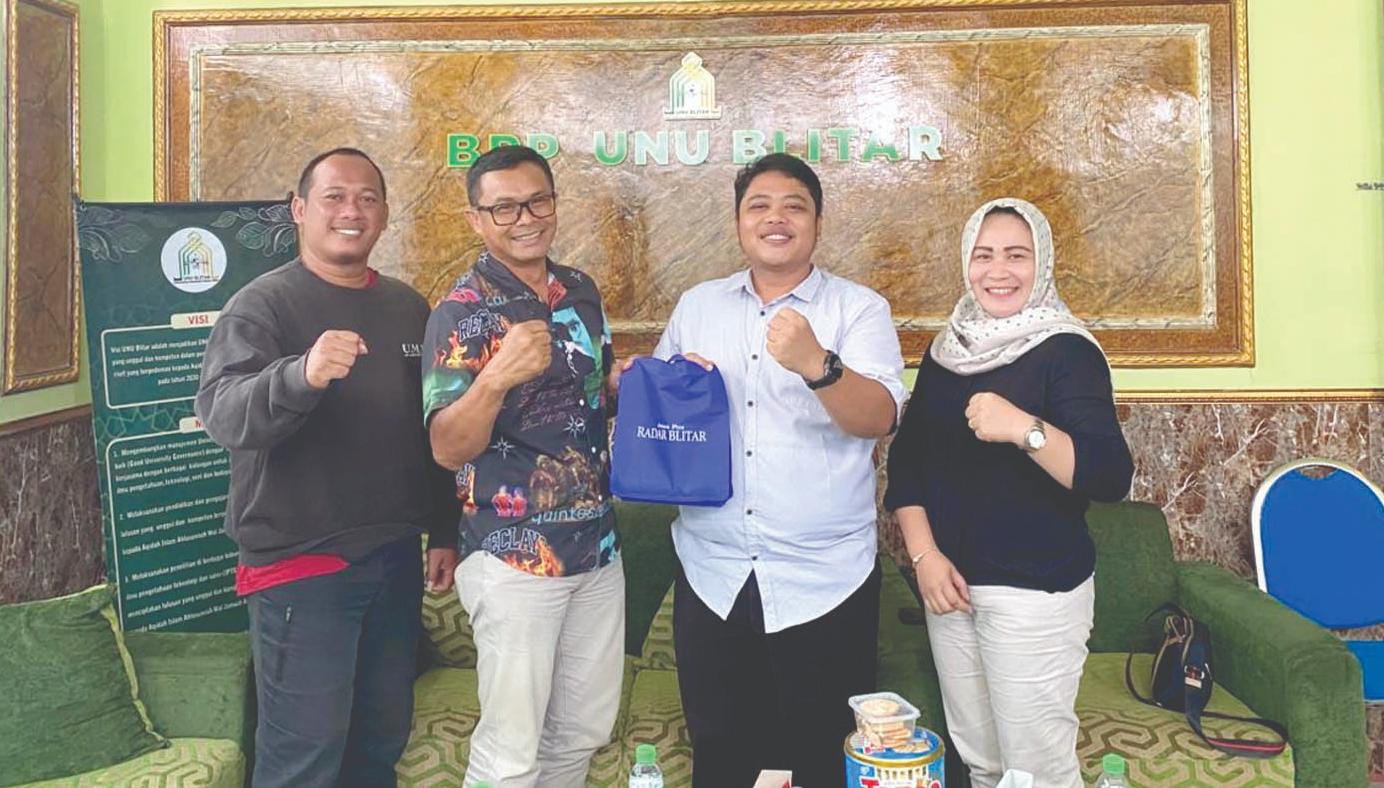 Jawa Pos Radar Blitar Jalin Silaturahmi dengan UNU Blitar