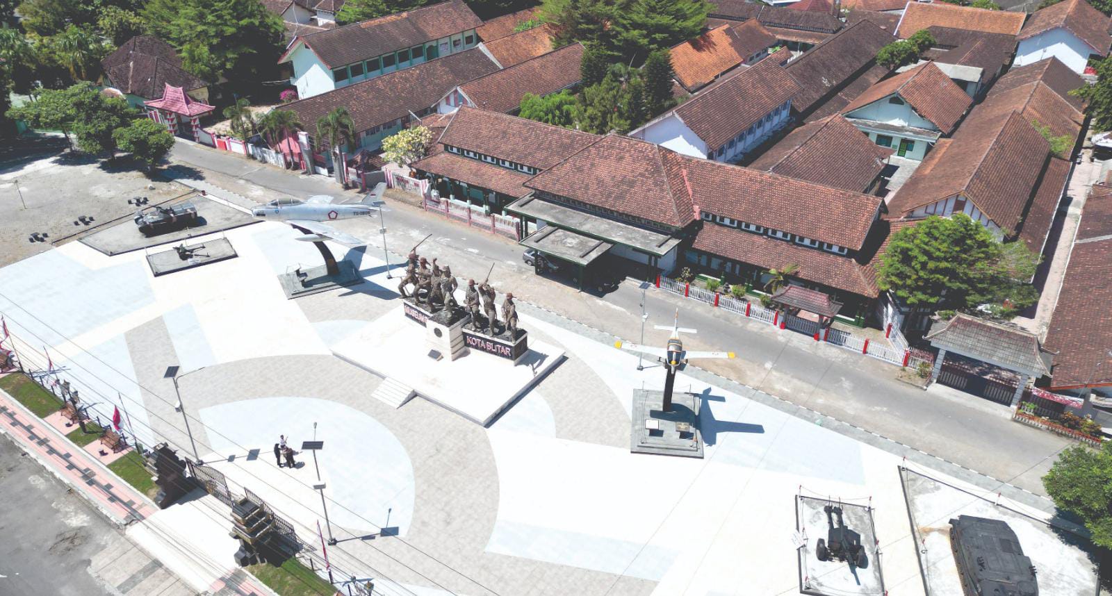 BERNILAI SEJARAH: Kompleks Monumen PETA jadi bangunan cagar budaya yang kini terus dijaga keotentikannya.