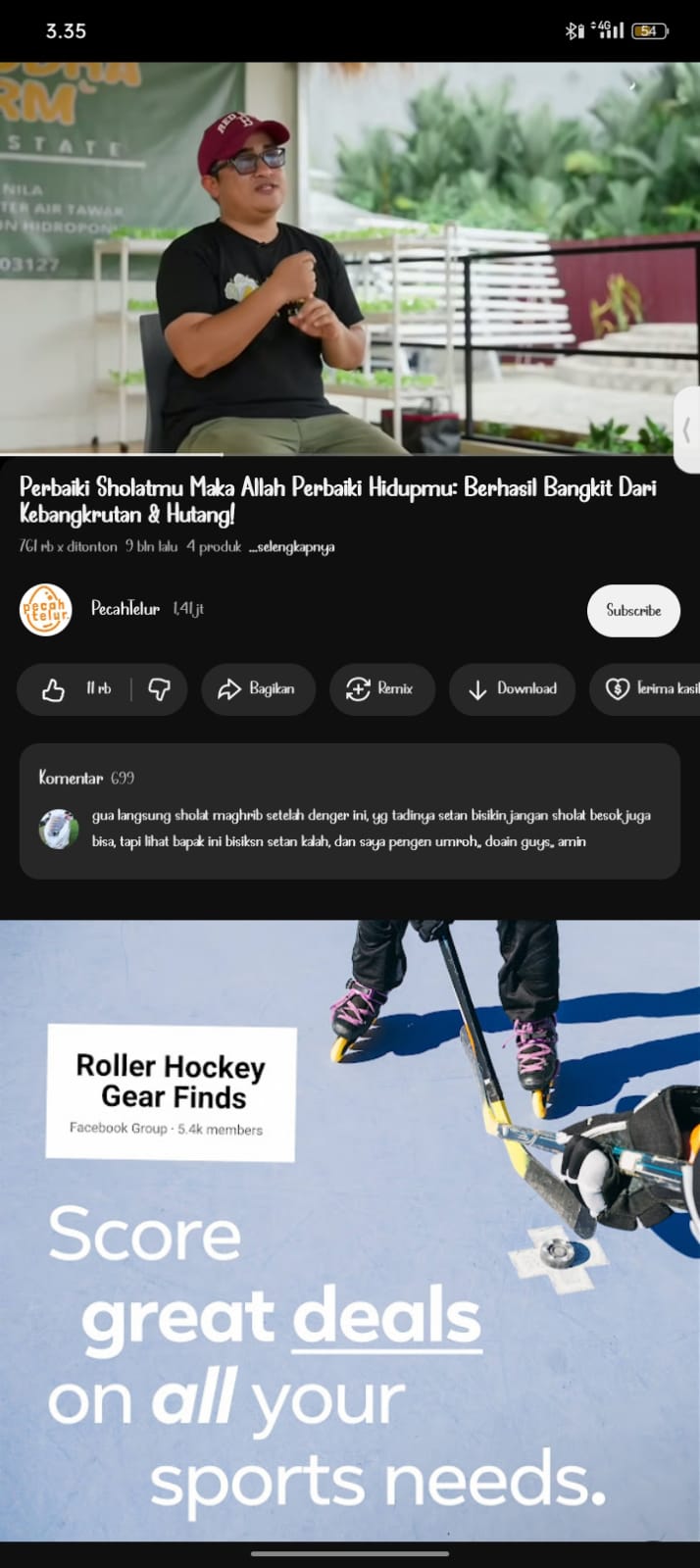 Bung Yadi bangkit dari keterpurukan lewat Ayoda Farm, mini food estate berlandaskan iman dan ketahanan pangan.