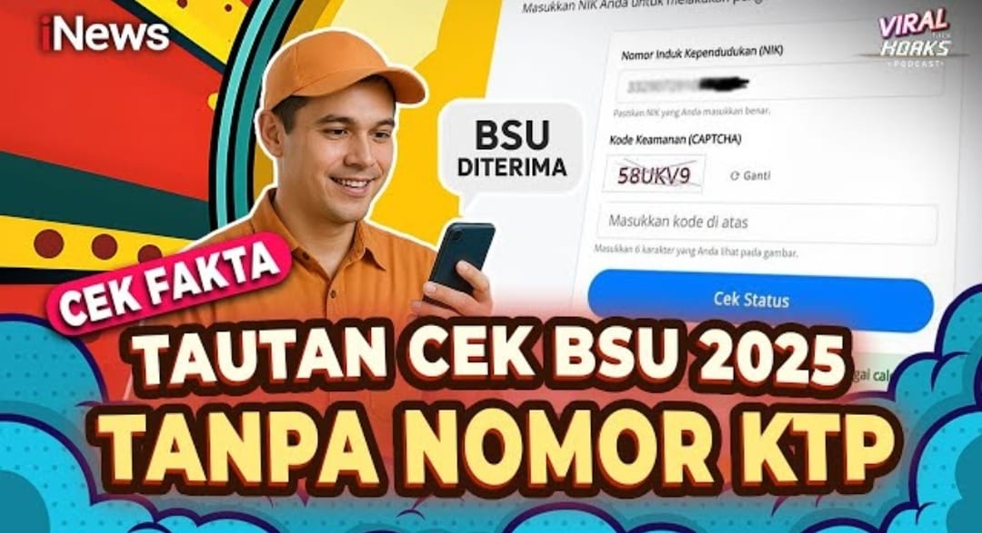 Waspada Penipuan BSU 2025! Situs Palsu bsu.subsidiupah.com Klaim Cairkan Bantuan Rp600 Ribu Tanpa KTP