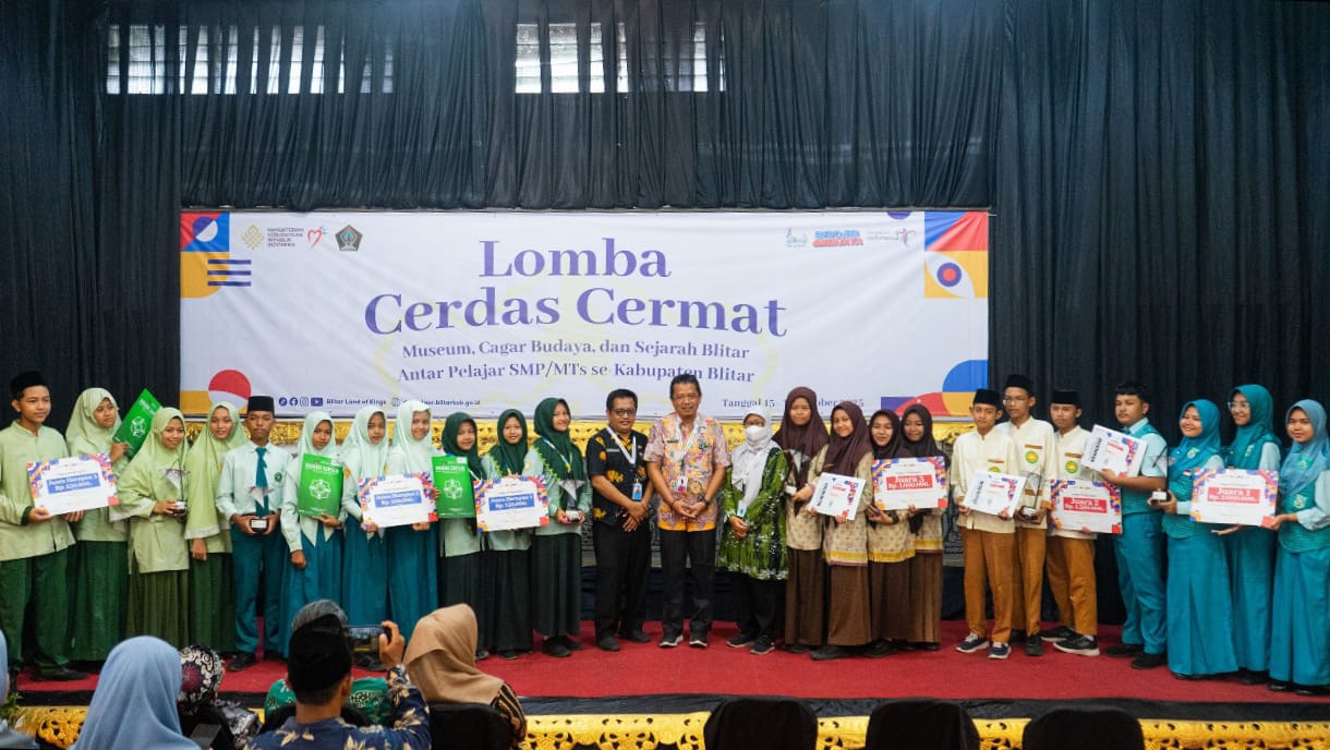 Bangun Kesadaran Sejarah di Kalangan Anak, Disbudpar Kabupaten Blitar Gelar Lomba Cerdas Cermat Museum Penataran