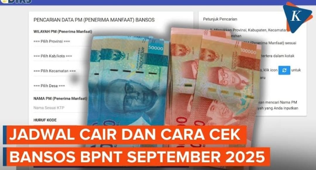BPNT September 2025 Cair: KPM Dapat Rp600 Ribu, Begini Cara Cek Penerimanya di Aplikasi Kemensos