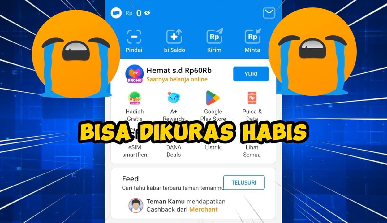 Waspadai Link Dana Kaget Palsu, Saldo DANA Bisa Ludes Seketika!