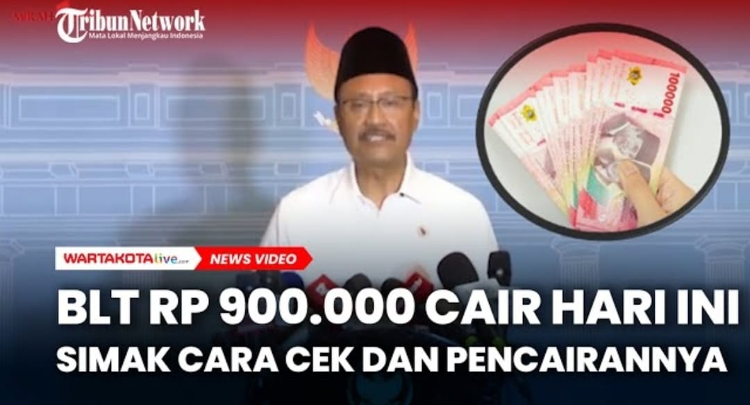 BLT Rp300 Ribu Cair Hari Ini: Begini Cara Cek Penerima di checkbansos.kemensos.go.id