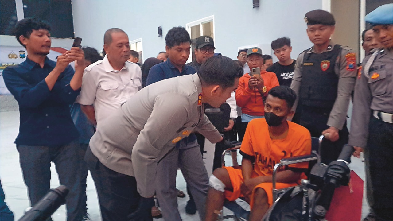 Pelarian Residivis Pencuri Warga Gandusari Berakhir usai Terkena Timah Panas Polisi, Kapolres Blitar: Sudah Belasan Kali Beraksi