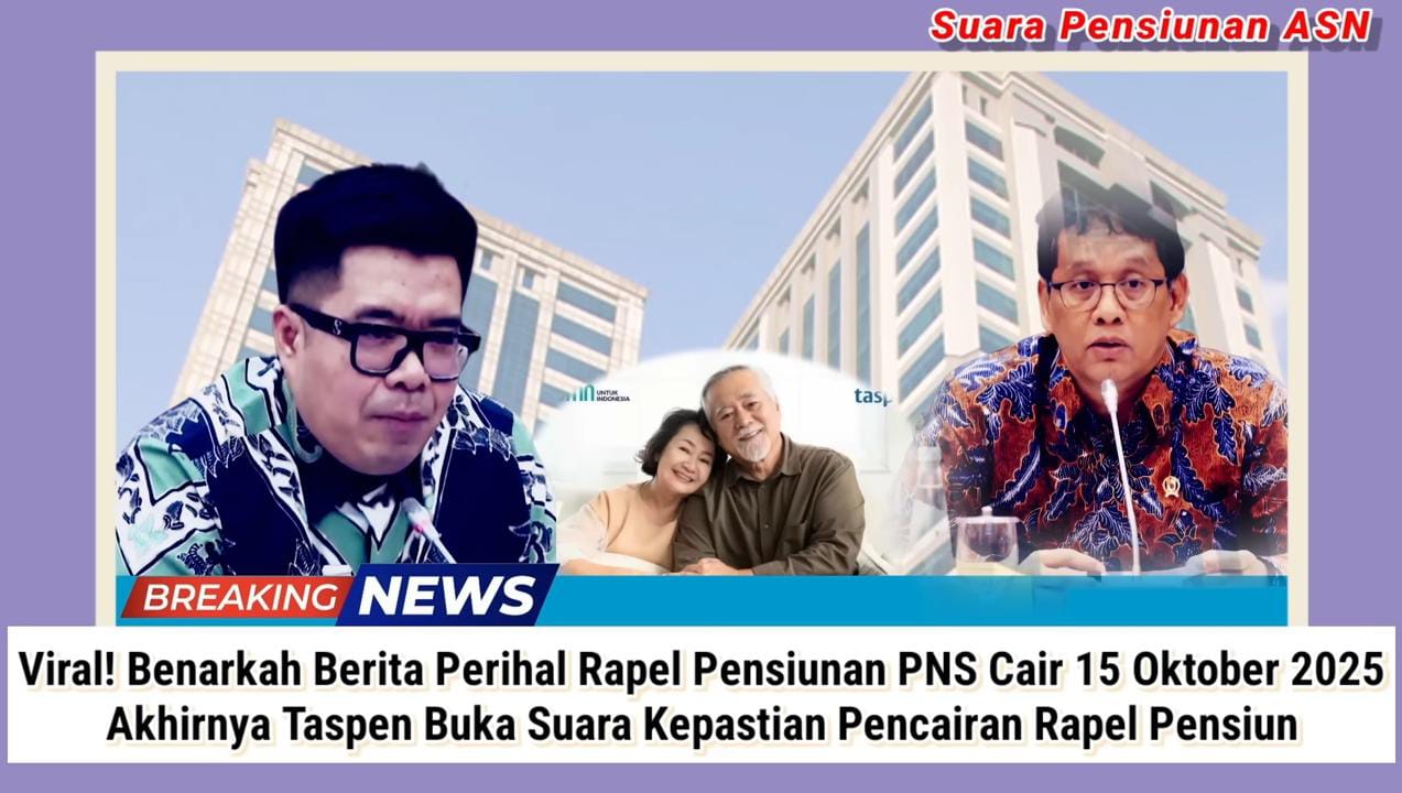 PT Taspen Klarifikasi Isu Rapel Pensiunan Cair 15 Oktober 2025, Belum Ada Regulasi Resmi