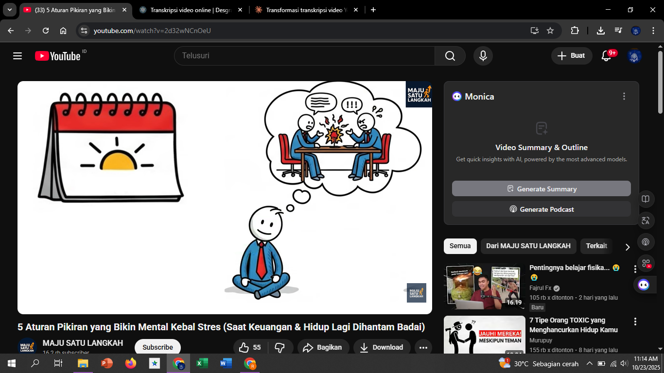 Ambil lima menit setiap pagi untuk membayangkan satu tantangan yang mungkin dihadapi.