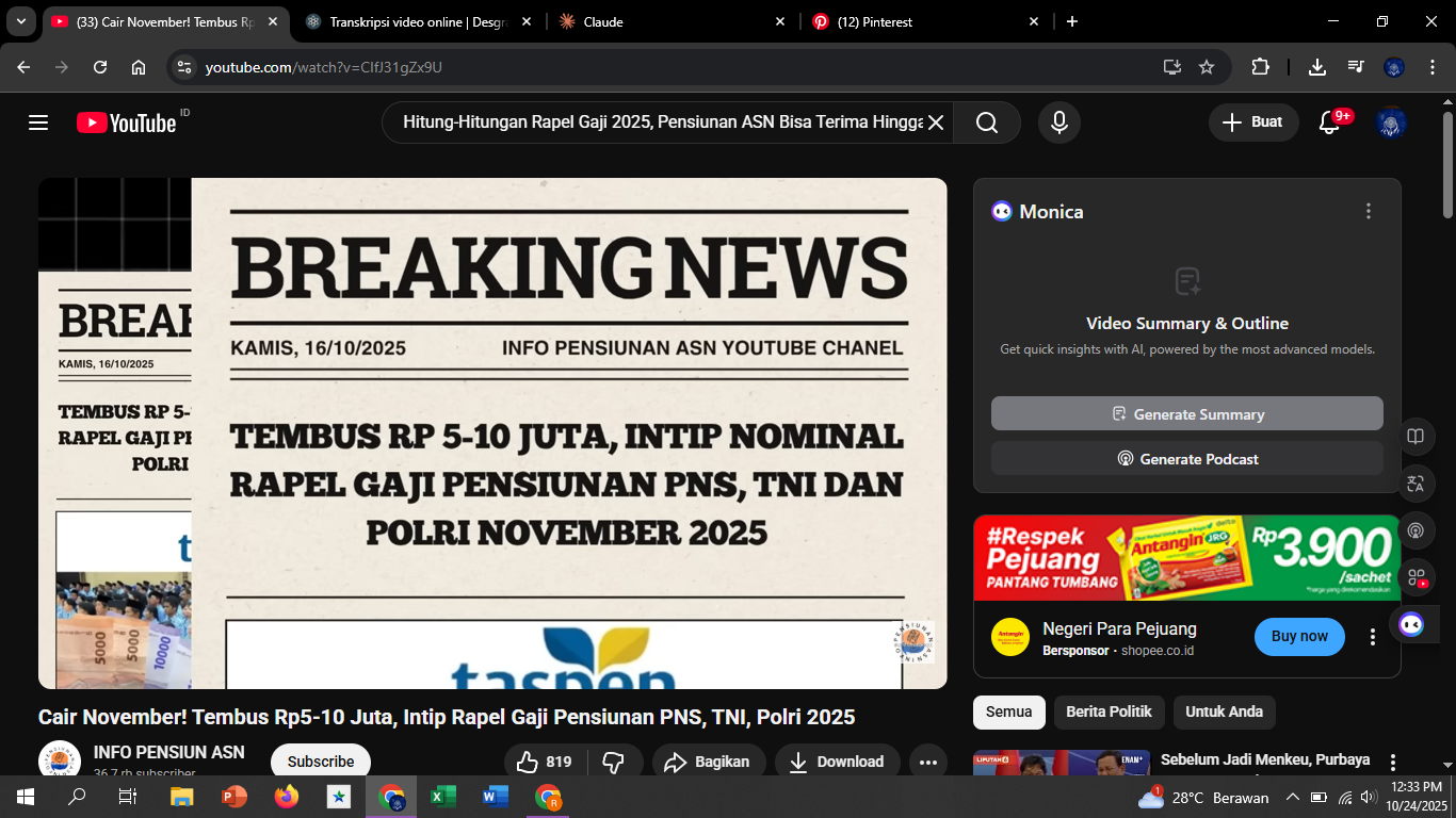 PT Taspen meminta para pensiunan berhati-hati terhadap informasi palsu