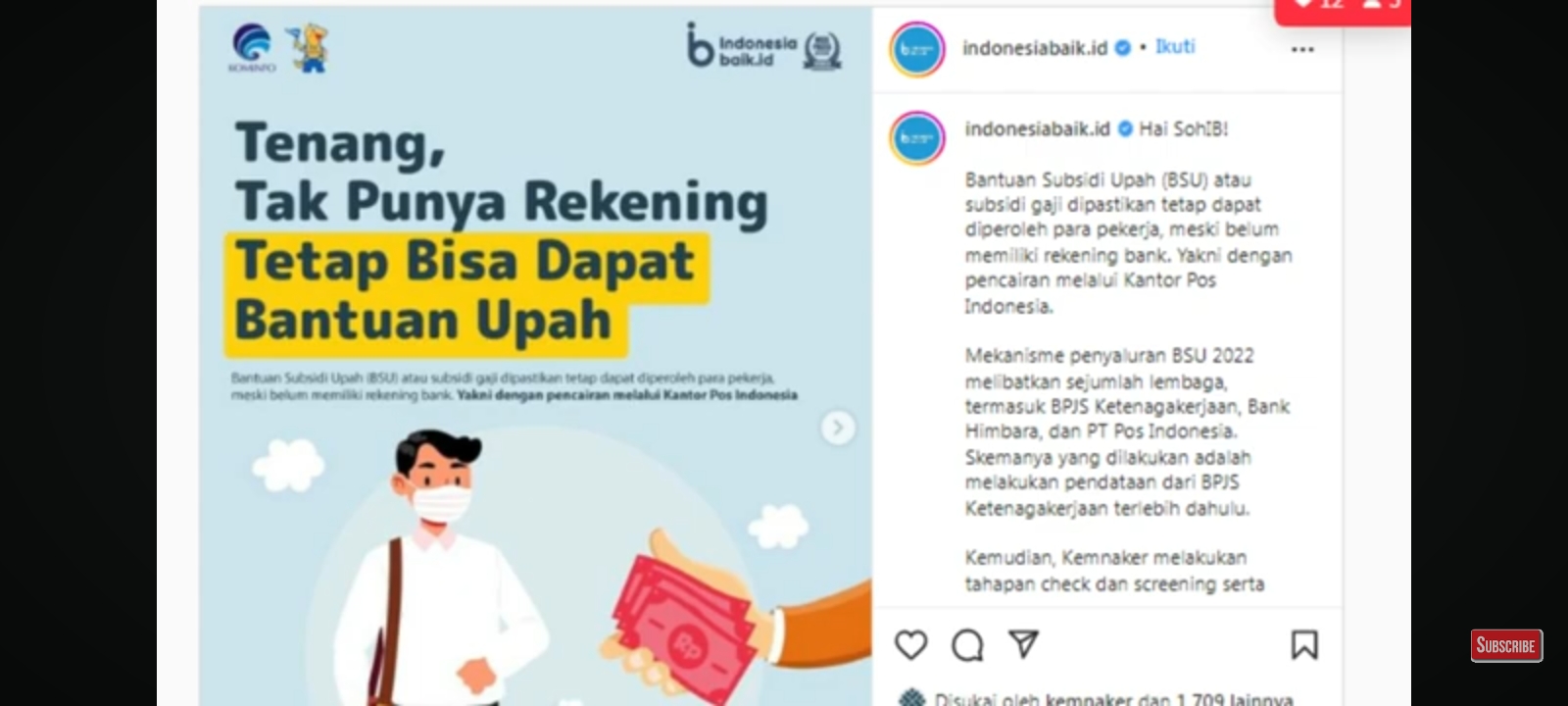 BSU Segera Cair, Pemerintah Siapkan Bantuan untuk 17 Juta Pekerja Bergaji di Bawah Rp3 Juta