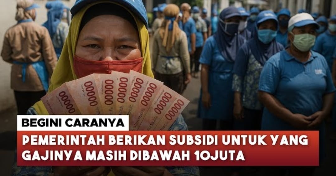 Kabar Gembira! Pemerintah Siapkan Subsidi Gaji untuk Pekerja Bergaji di Bawah Rp10 Juta Mulai 2025