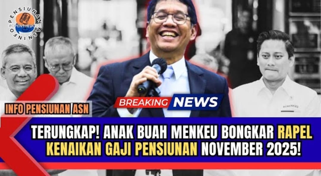 Rapel Kenaikan Gaji Pensiunan 2025 Ramai Isu Dua Kali Lipat, Menkeu Tegaskan Belum Ada Regulasi