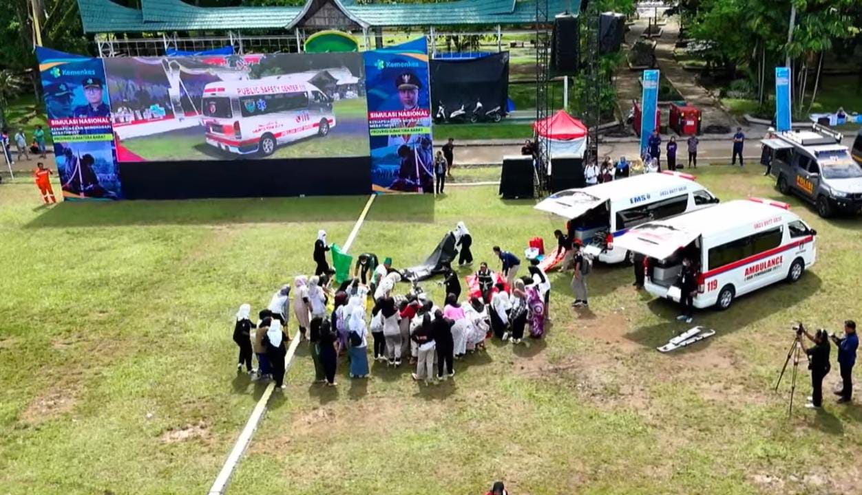 Simulasi Tanggap Darurat Gempa Sumatera Barat: BMKG Latih Kesiapsiagaan Tenaga Kesehatan Hadapi Bencana Besar