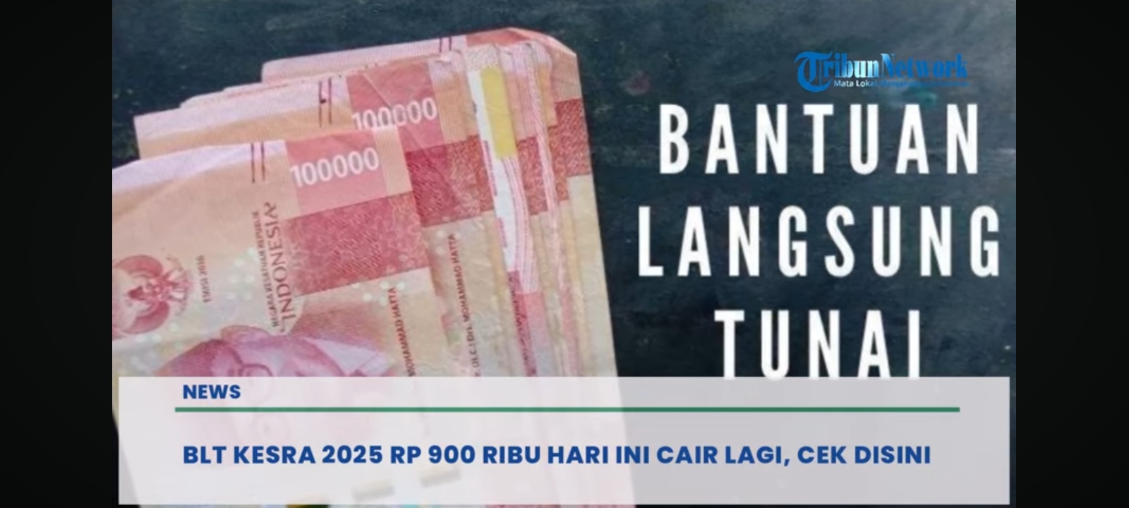 Cara Cek Penerima BLT Kesra 2025 di cekbansos.kemensos.go.id, Cair Rp900 Ribu Mulai Oktober