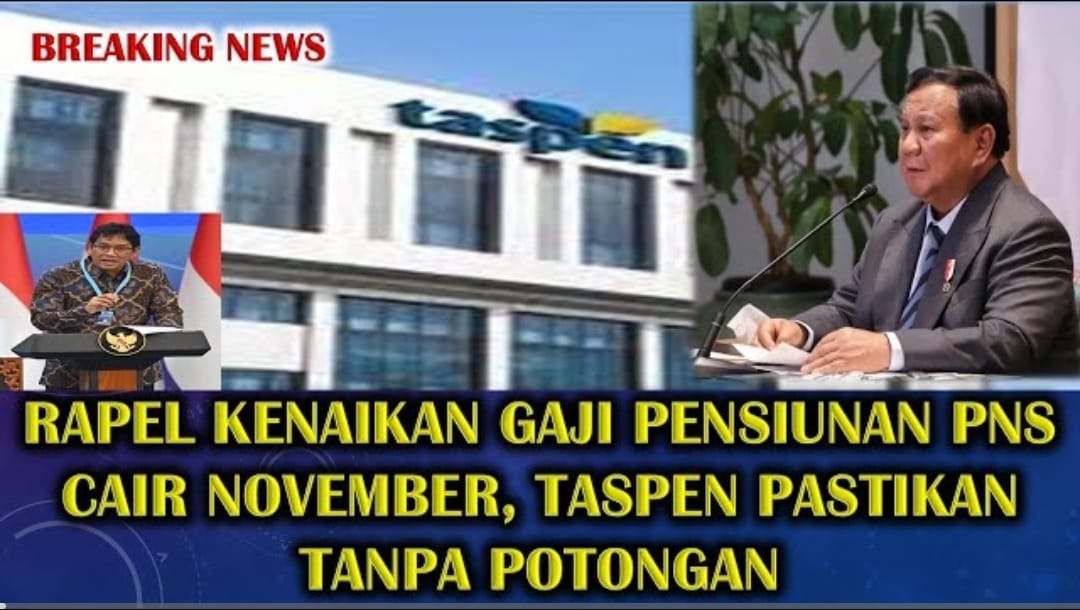 Pemerintah Pastikan Kenaikan Gaji Pensiunan 2025 Dibayarkan Sesuai Regulasi Resmi