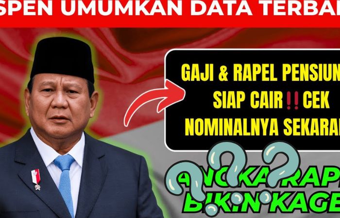 Taspen klarifikasi isu kenaikan gaji pensiunan dan tabel rapel November 2025. Faktanya, belum ada regulasi resmi dari pemerintah.