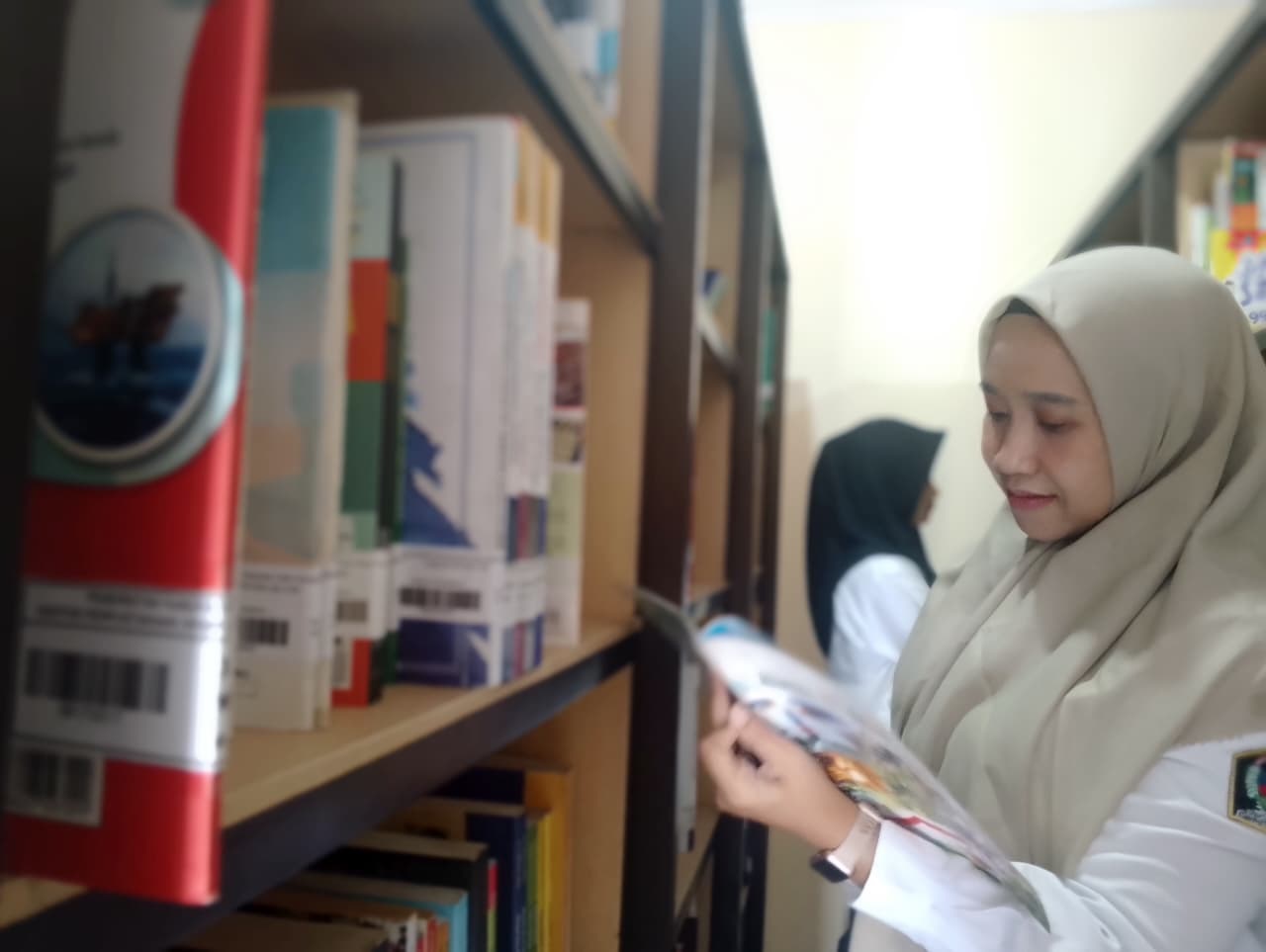 NOL PENGADAAN: Dispusip Kabupaten Blitar tidak dapat melakukan penambahan koleksi buku pada 2025 karena keterbatasan anggaran.