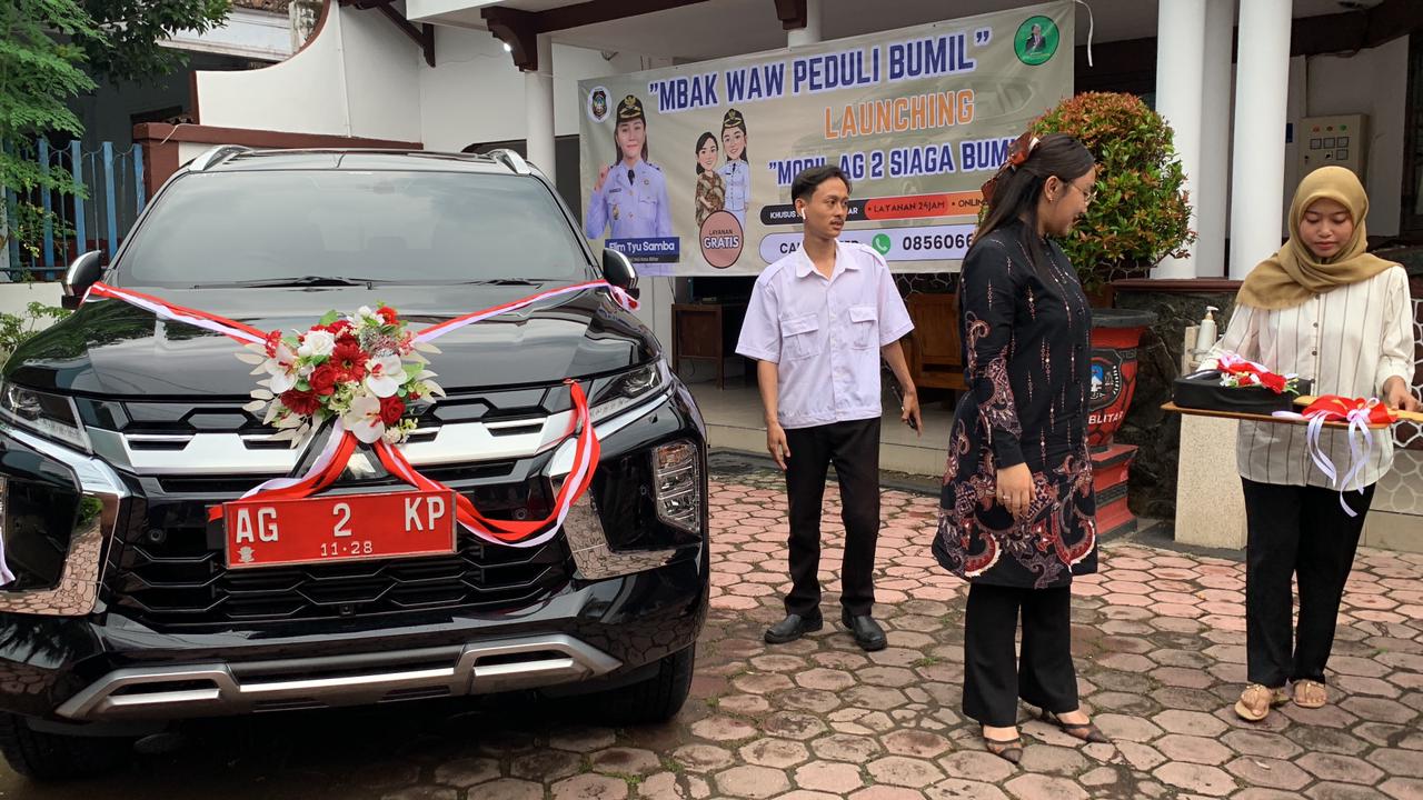 UNTUK SIAGA BUMIL: Wajah mobdin anyar Wawali Kota Blitar hasil pengadaan Pemkot Blitar tahun ini.