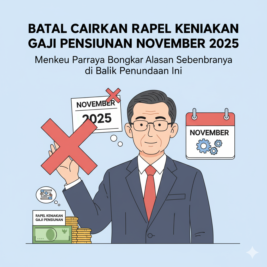 Menteri Keuangan Purbaya Yudhi memberikan klarifikasi resmi terkait kabar rapel kenaikan gaji yang ramai diperbincangkan tersebut.