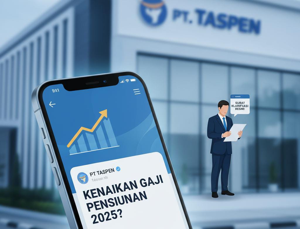 Kabar Kenaikan Gaji Pensiunan 2025 Ramai di Medsos, Ini Klarifikasi Resmi PT Taspen