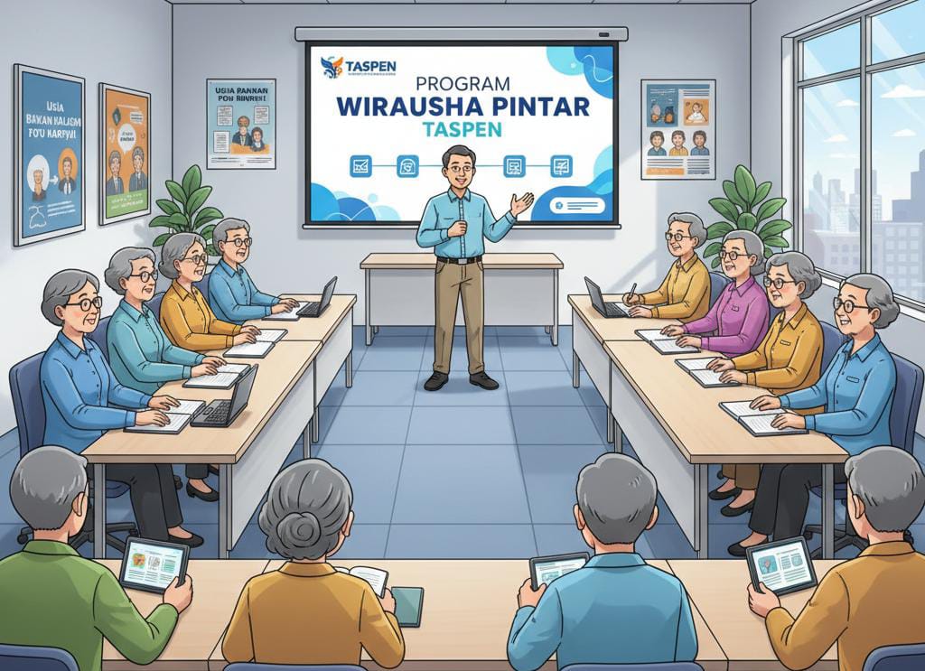 Taspen Buka Program Wirausaha Pintar untuk Pensiunan PNS, Bukan Kenaikan Gaji Pensiun 2025!