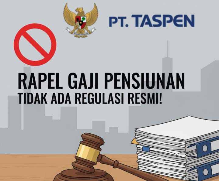 Viral Kabar Rapel Gaji Pensiunan Cair 1 November 2025, PT Taspen Tegas Bantah: Tidak Ada Regulasi Resmi!