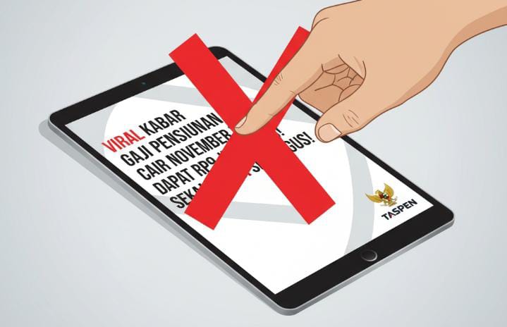 Viral Kabar Rapel Gaji Pensiunan Cair November 2025, PT Taspen Tegaskan Hoaks dan Belum Ada Keputusan Pemerintah