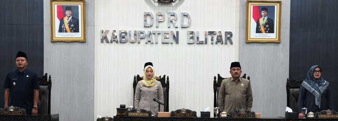 SEMANGAT: Dari kiri Wakil Bupati Beky Herdihansah, Wakil Ketua II Ratna Dewi Nirwana Sari, Wakil Ketua I Muhammad Rifa&rsquo;i dan Wakil Ketua III Susi Narulita KD.