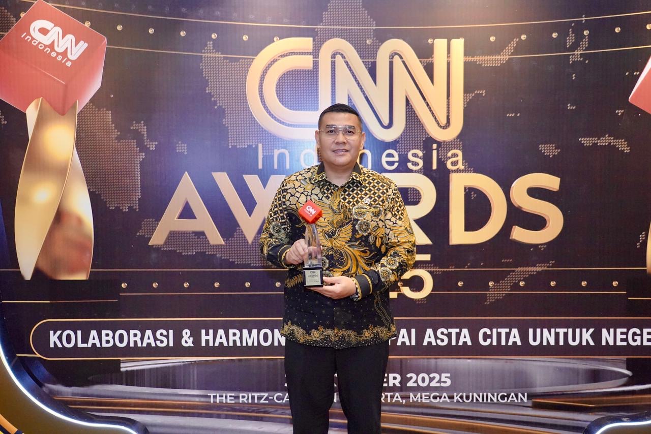 Kementerian ATR/BPN raih penghargaan CNN Indonesia Award 2025
