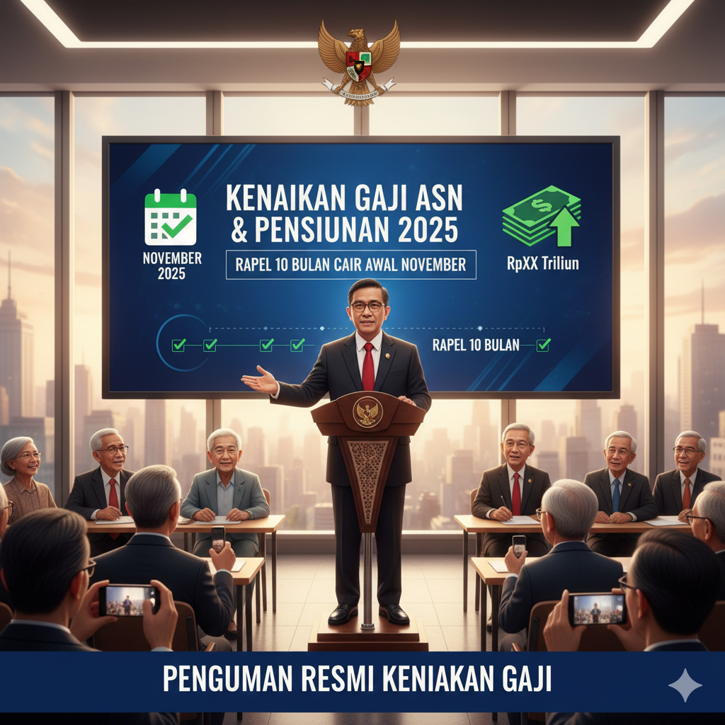 Purbaya menyampaikan bahwa dana cadangan untuk pembayaran rapel dan kenaikan gaji sudah siap