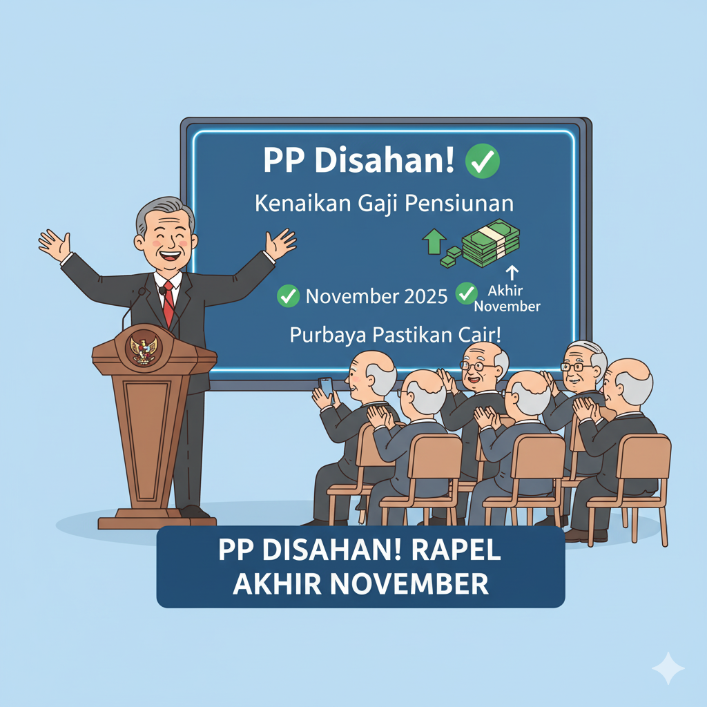 Purbaya menegaskan bahwa proses penyesuaian ini masih menunggu pengesahan PP resmi