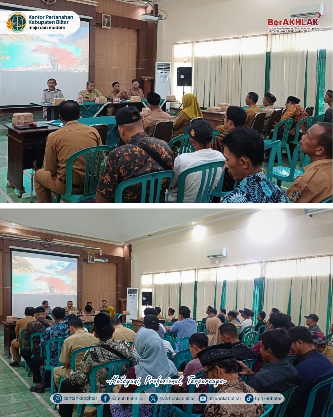 Kegiata rapat koordinasi percepatan tindak lanjut pptkh