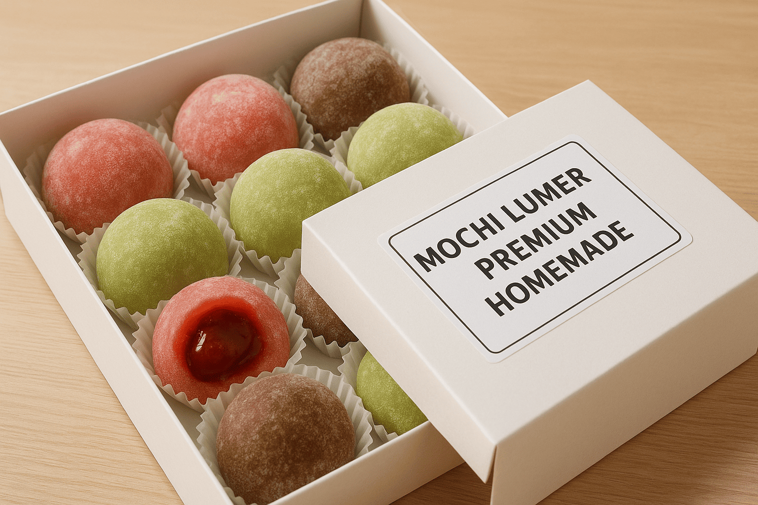 Yuk, mulai usaha Kue Mochi Isi Lumer Homemade! Modal Rp 70 ribu bisa untung jutaan per bulan.