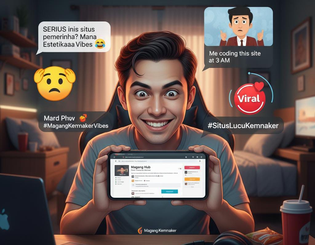 Viral! Review Kocak Magang Hub Kemnaker, Situs Resmi Pemerintah yang Bikin Netizen Geleng Kepala
