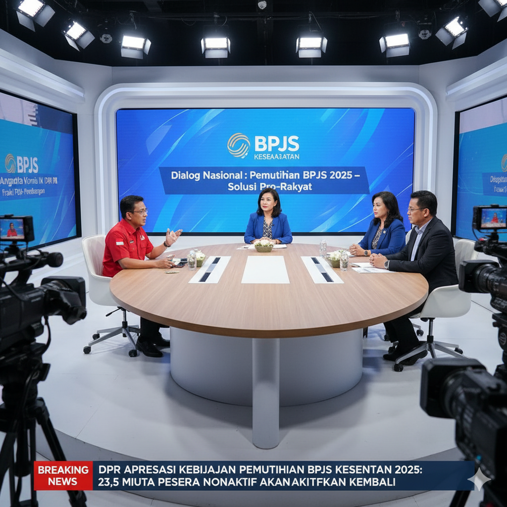 Pemutihan BPJS Kesehatan 2025 bebaskan utang 23,5 juta peserta tak mampu.