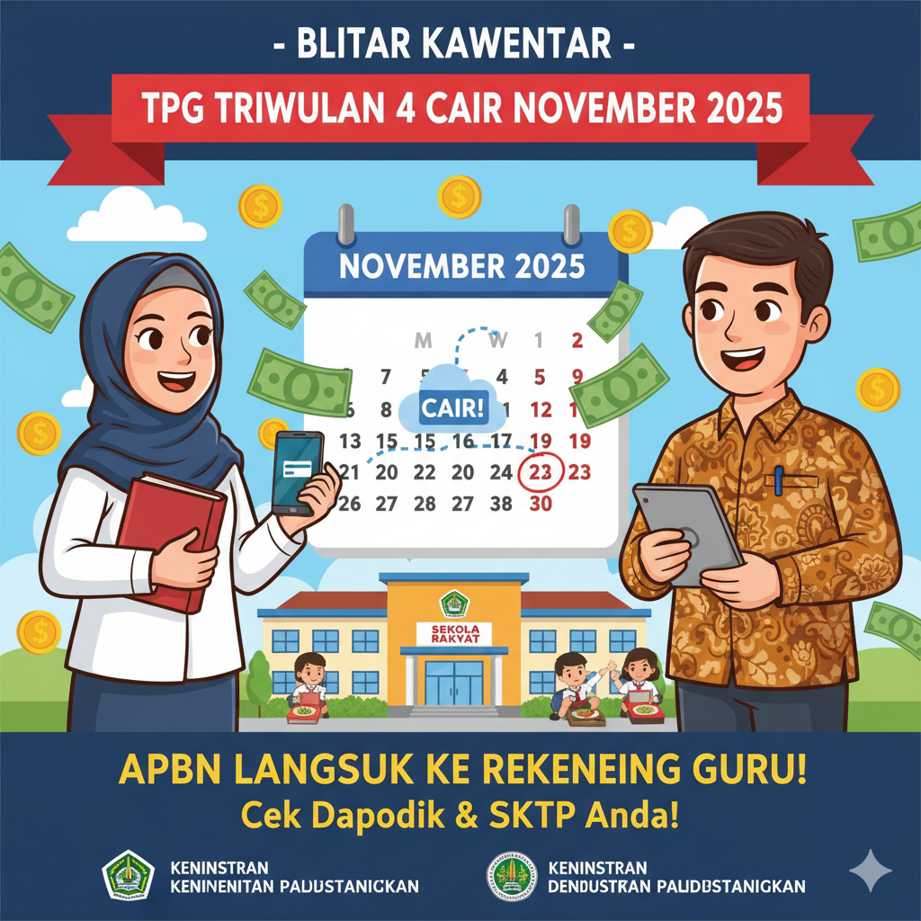 TPG Triwulan 4 2025 mulai cair November!