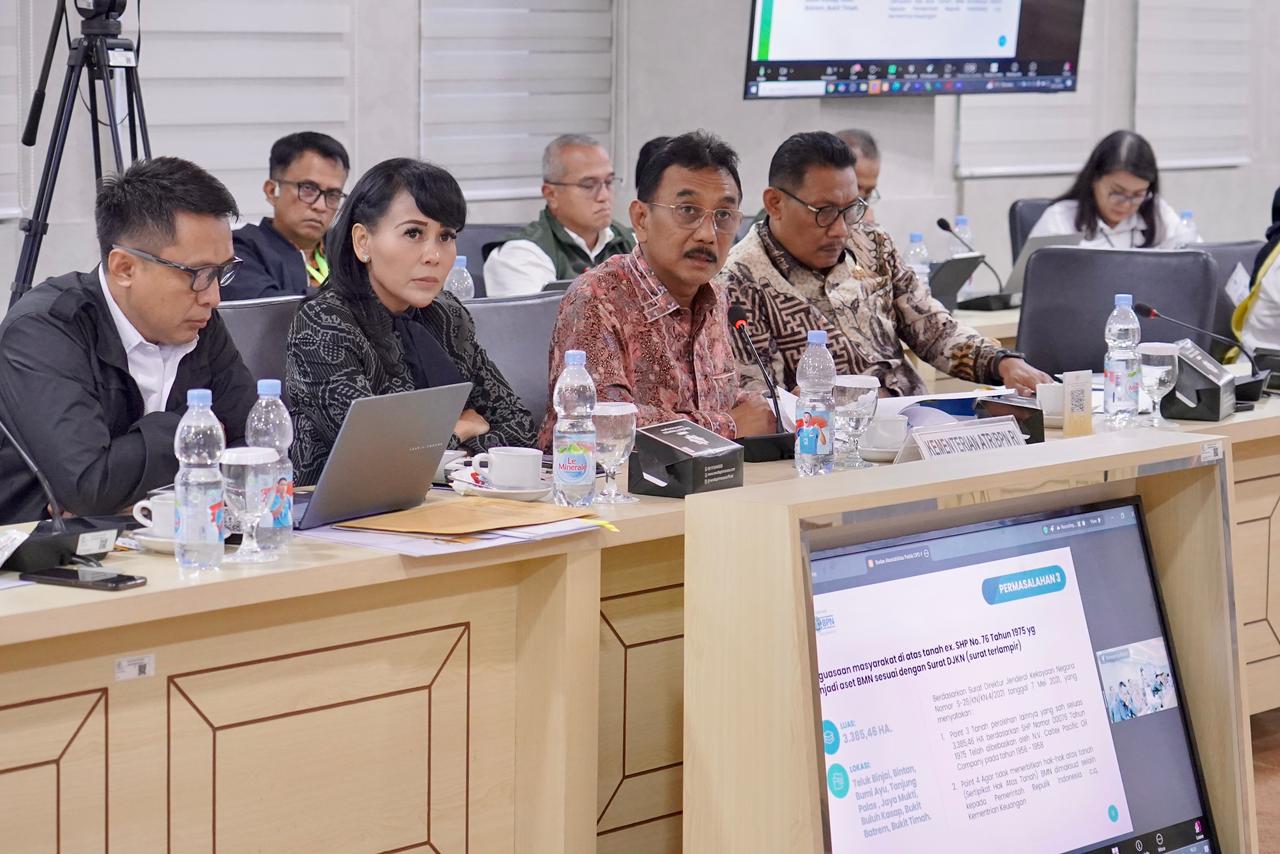 Sekjen Dalu Darmawan bahas sinergi dengan BAP DPD RI untuk penanganan pengaduan pertanahan yang adil & cepat.