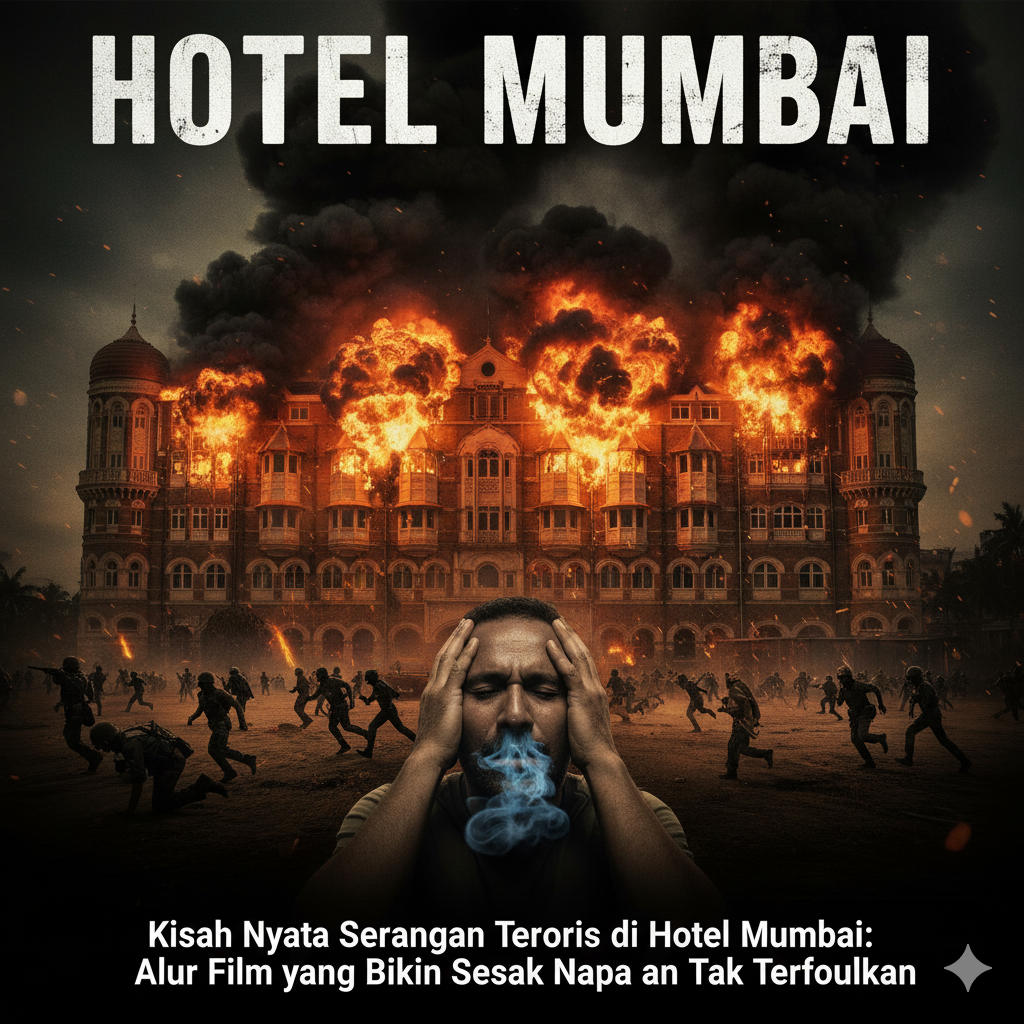 Kisah Nyata Serangan Teroris di Hotel Mumbai: Alur Film yang Bikin Sesak Napas dan Tak Terlupakan