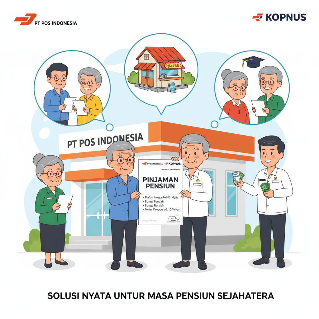 Program pinjaman pensiun PT Pos Indonesia