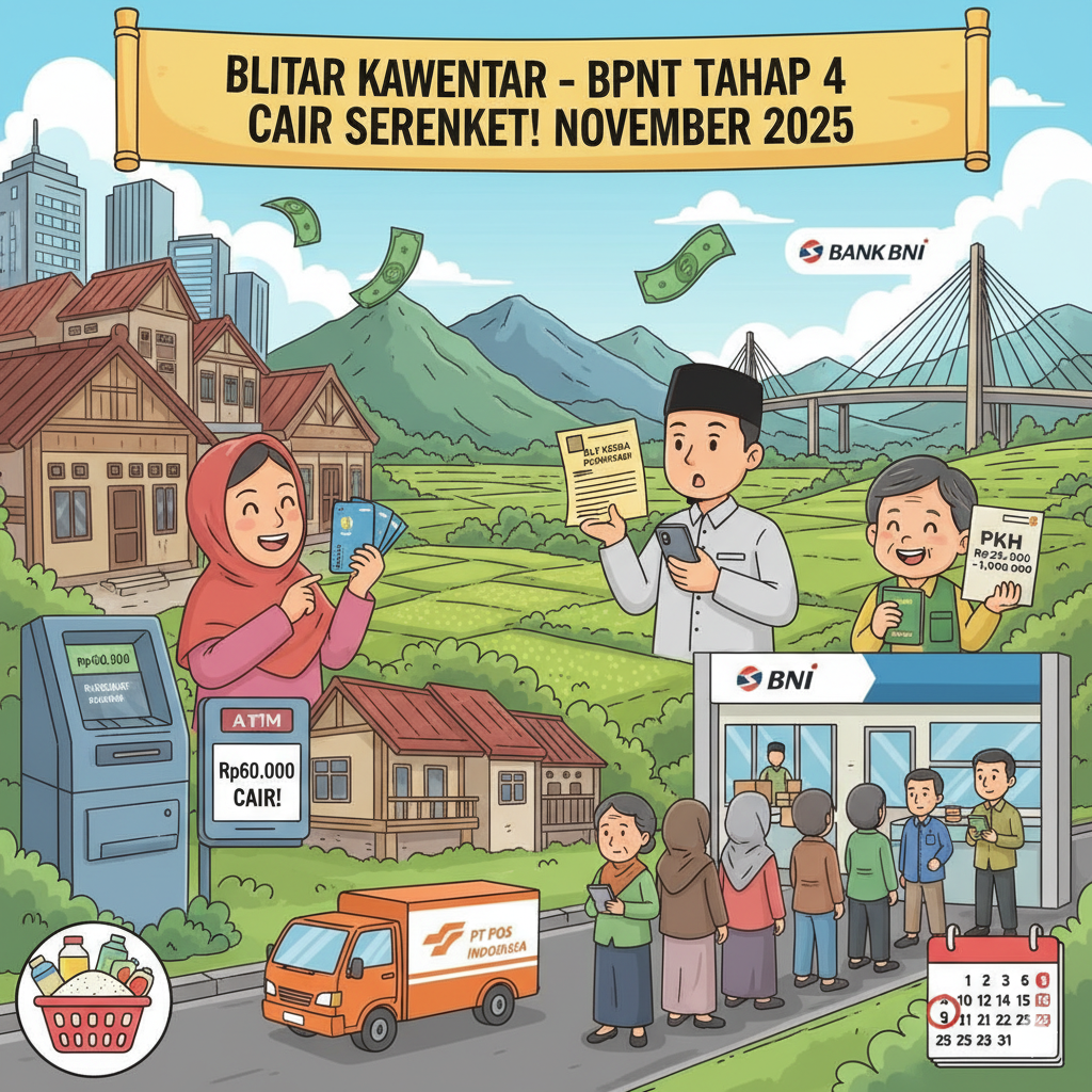 Cek Rekening Sekarang! BPNT Tahap 4 Cair