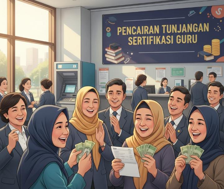 Resmi! Pencairan Tunjangan Sertifikasi Guru Triwulan 4 Mulai 5 November, Cek Juga Penerima TPG 100% ASN
