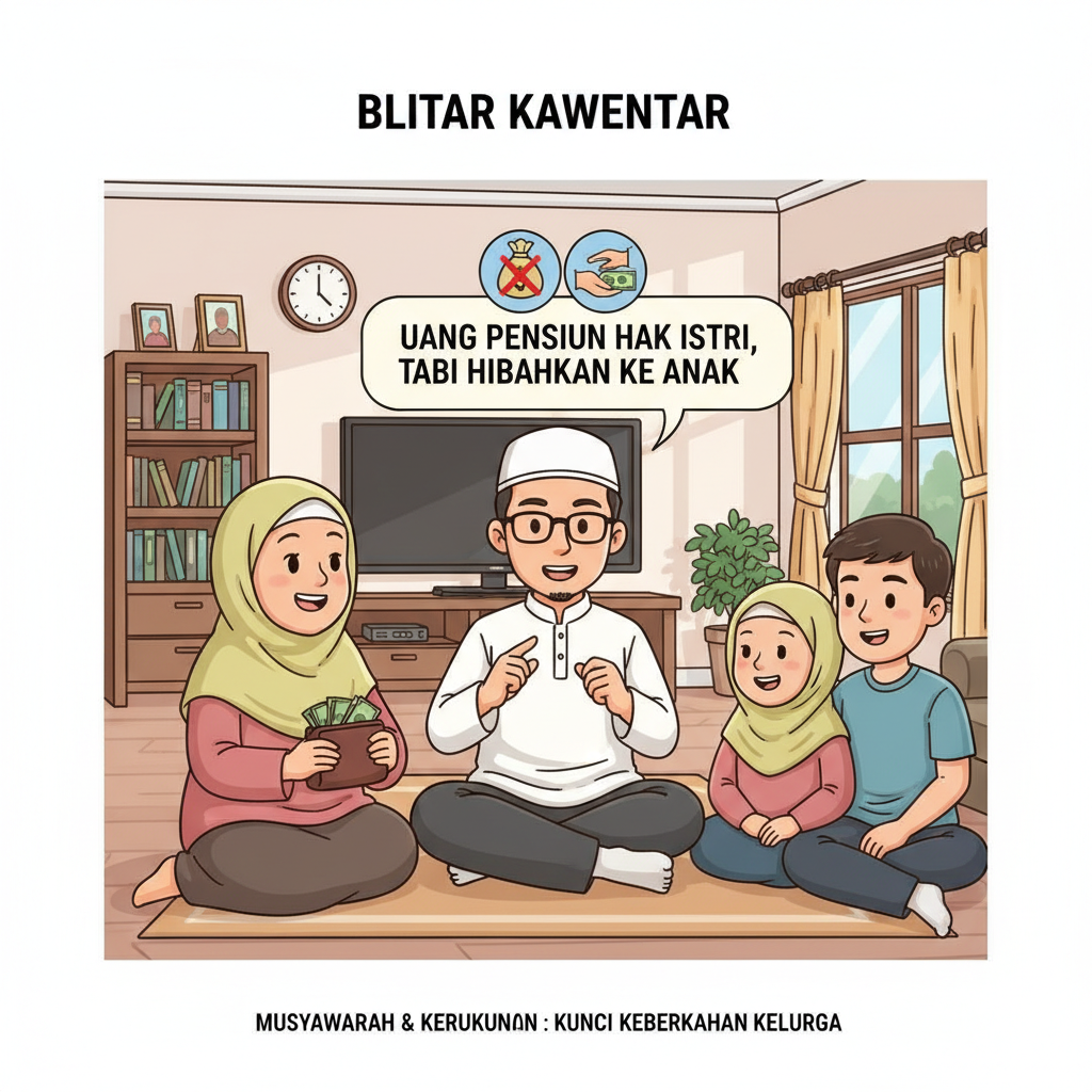 Uang Pensiun Suami yang Diterima Istri, Termasuk Warisan?