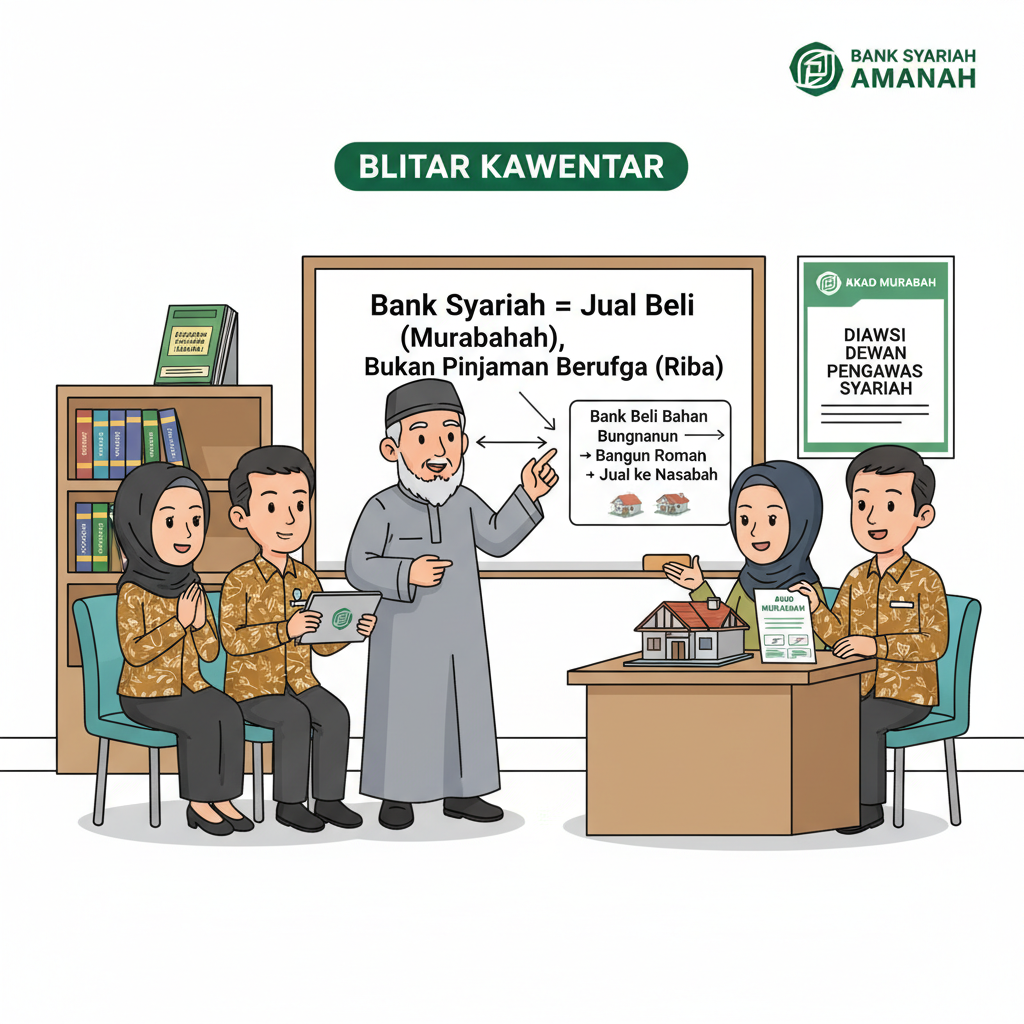 Bukan Pinjam Uang! Begini Cara Kerja Bank Syariah yang Sebenarnya Menurut Ulama