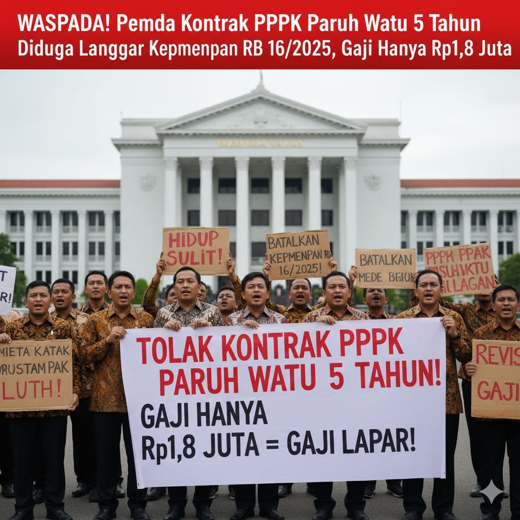 Dukungan Mengalir, PPPK Diusulkan Diangkat Jadi PNS: DPR dan Aliansi Merah Putih Tekan Pemerintah Tinjau Status ASN