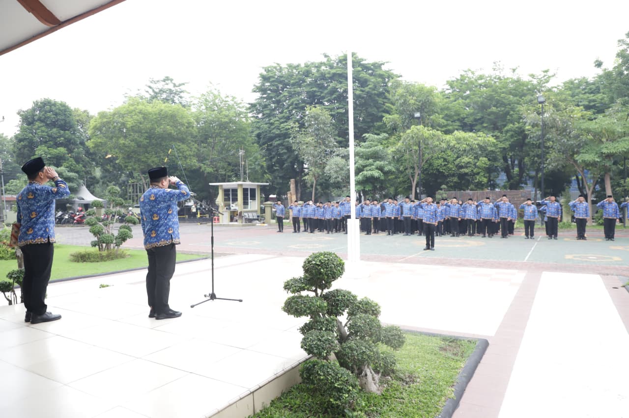 Kepala Kantor Wilayah BPN Provinsi Jawa Timur Pimpin Upacara Peringatan Hari Pahlawan, Tekankan Pengabdian Tanpa Pamrih