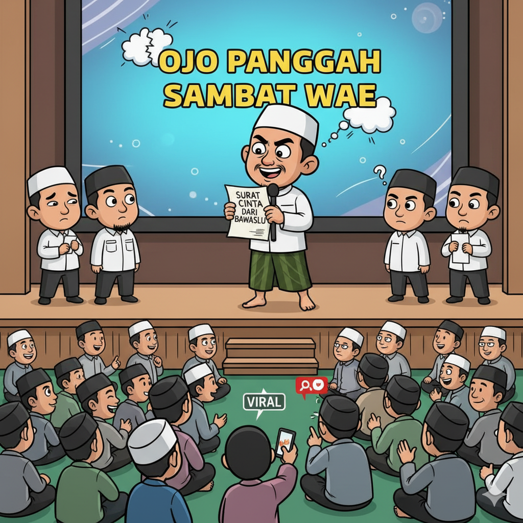 Gus Iqdam Geram disurati Bawaslu usai debat