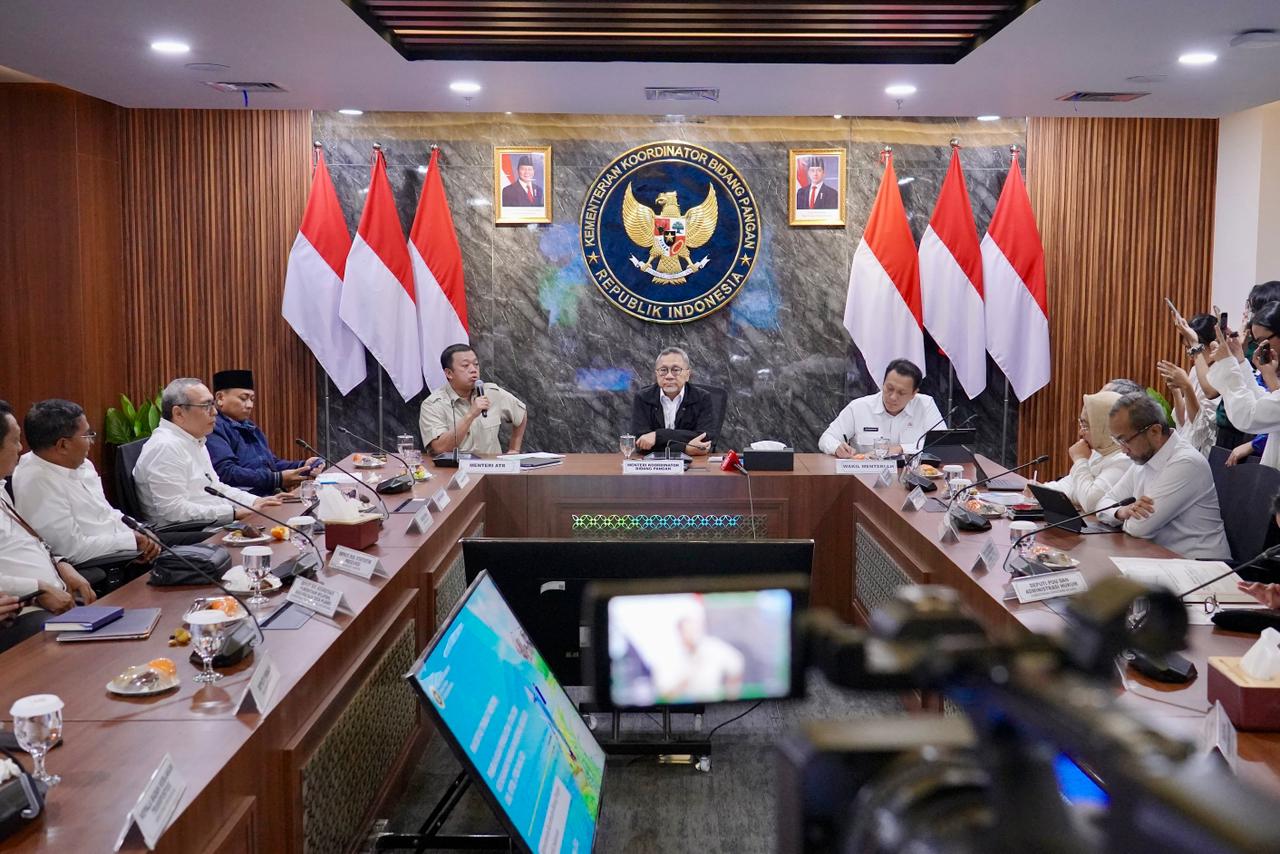 Jadi Ketua Harian Tim Percepatan Penetapan LP2B, Menteri Nusron Tegaskan Ketahanan Pangan Tidak Boleh Dikompromikan