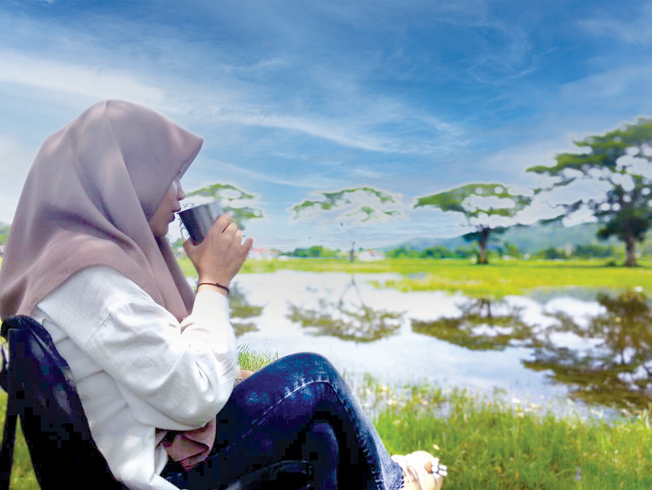 TREN: Kopi pagi dan konsumsi makanan rebus kini tengah menjadi kebiasaan di kalangan pemuda.