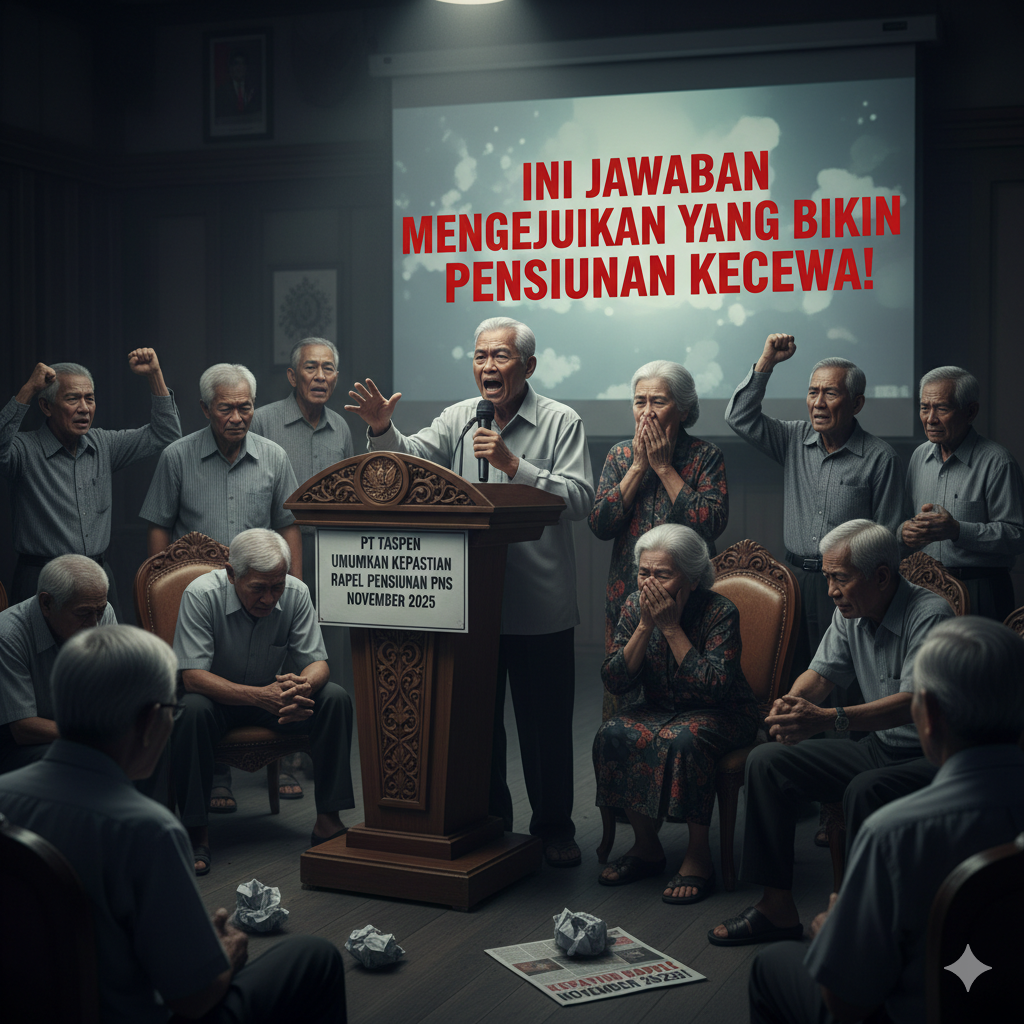 PT Taspen umumkan kepastian rapel pensiunan PNS November 2025.