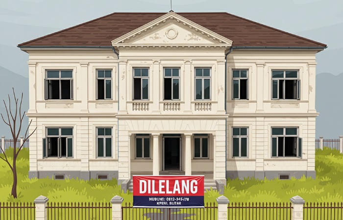 Lelang eksekusi hak tanggungan Bank Jatim Blitar dibuka. Tanah-bangunan 613 m&sup2; di Kanigoro dilepas Rp1,23 M. Cek syarat dan jadwal lelangnya!