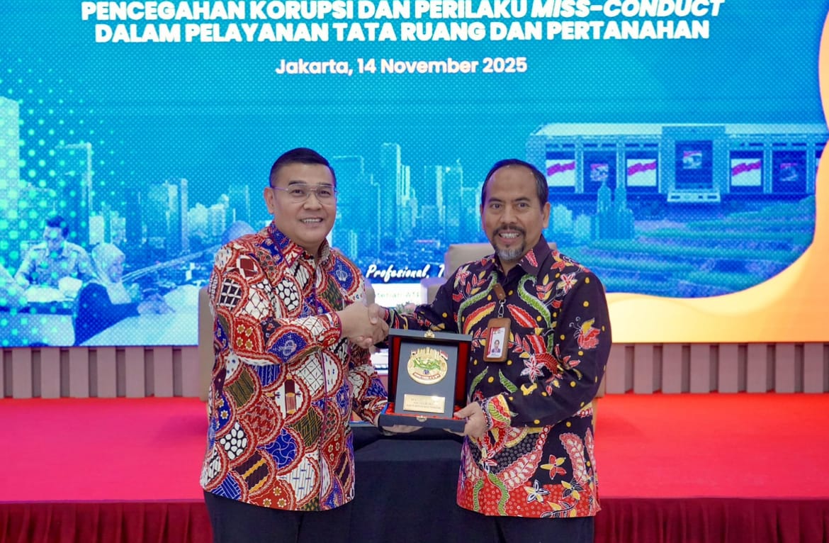 Gandeng KPK, Kementerian ATR/BPN Perkuat Pencegahan Korupsi dan Perilaku Miss-conduct dalam Layanan Pertanahan dan Tata Ruang